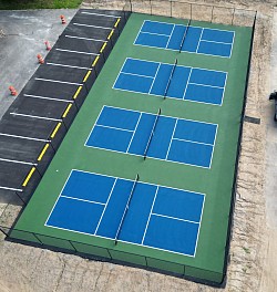 Bank of 4 side by side